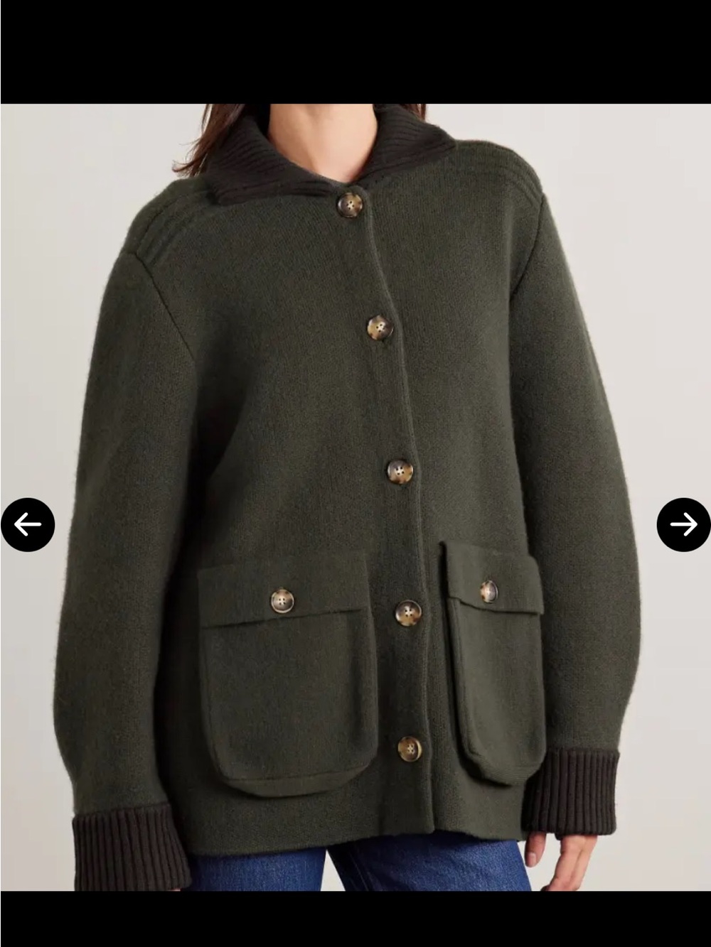 La Ligne Theodore Button-Front Jacket
